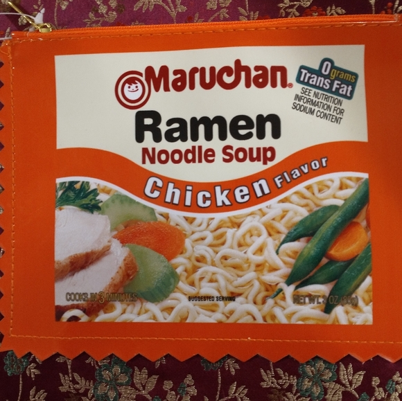 Insta-Noodle Pencil/Makeup/Coin Pouch - Picture 5 of 9